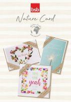 Sortiment Nature Cards Foto - 384 plastikfreie Glückwunschkartenmit Umschlägen - 64 Dekore - Bundle UVP: € 1148,16