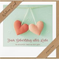 Sortiment Nature Cards Foto - 384 plastikfreie Glückwunschkartenmit Umschlägen - 64 Dekore - Bundle UVP: € 1148,16