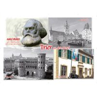 Trier an der Mosel Postkarten Karl Marx Haus Hauptmarkt...