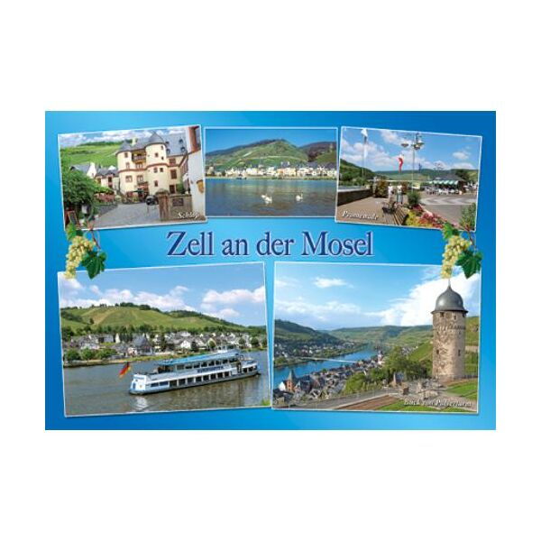 Zell an der Mosel Postkarten Motive 001