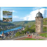 Zell an der Mosel Postkarte Ansichtskarte Motive 004...