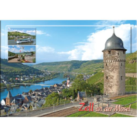 Zell an der Mosel Postkarte Ansichtskarte Motive 004...