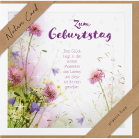 Sortiment Nature Cards Foto -384 plastikfreie Karten mit Umschlägen - 64 Dekore mit Drehständer - Bundle UVP: € 1148,16
