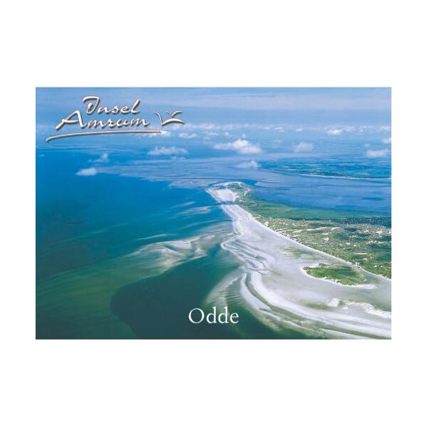 Insel Amrum Postkarte Ansichtskarte Motive 012 Odde Meerenge Norden RALF