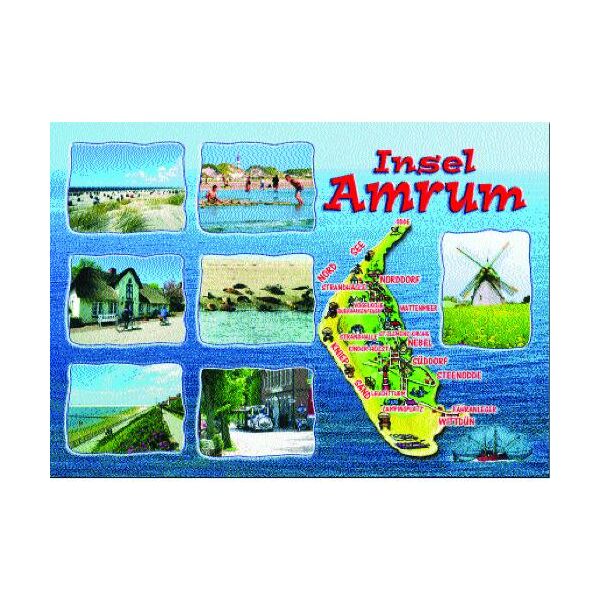 Insel Amrum Postkarten Motive 117