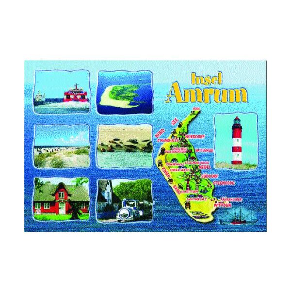 Insel Amrum Postkarten Motive 121
