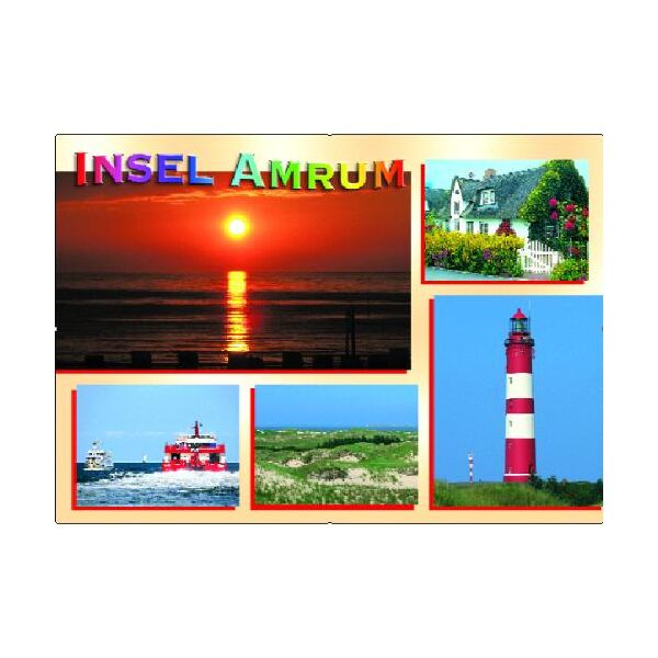 Insel Amrum Postkarten Motive 127