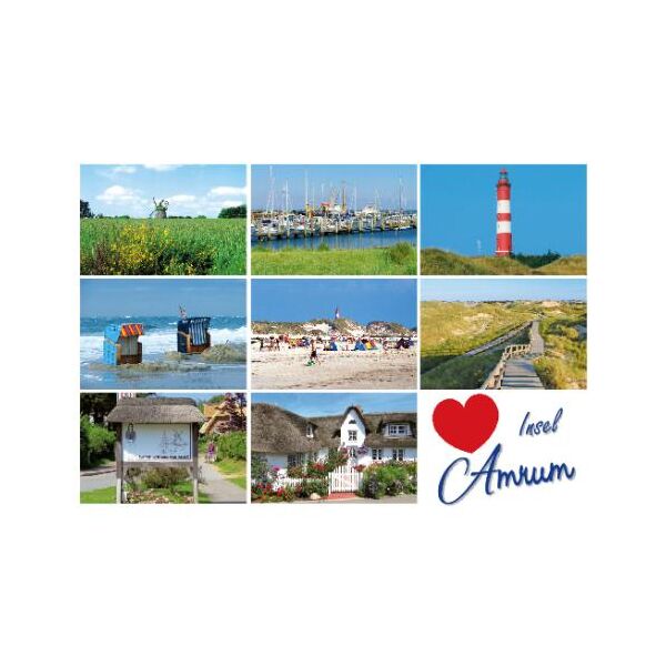 Insel Amrum Postkarten Motive 191