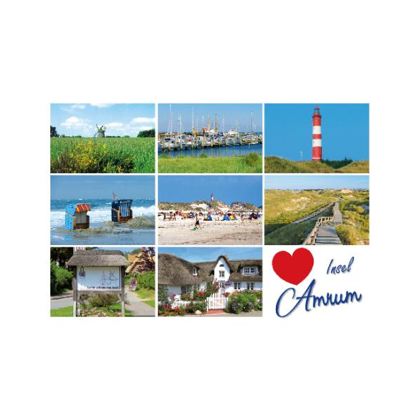 Insel Amrum Postkarten Motive 191