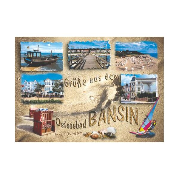 Bansin Postkarten Motive 034