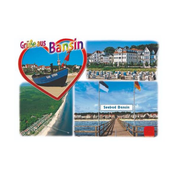 Bansin Postkarten Motive 054
