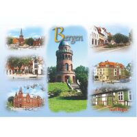 Bergen auf Rügen Postkarte Ansichtskarte Motive 003...