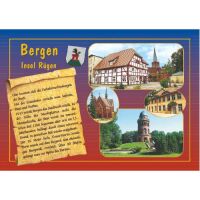 Bergen auf Rügen Postkarten Motive 005