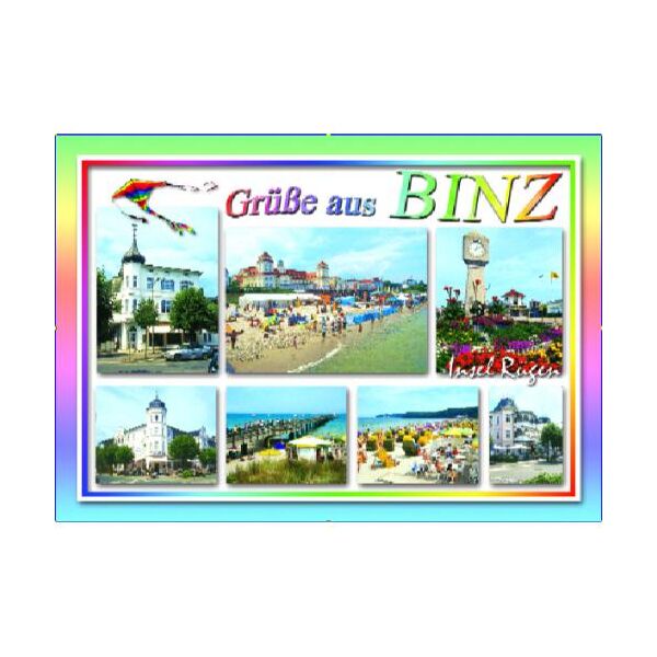 Binz auf Rügen Postkarten Motive 021