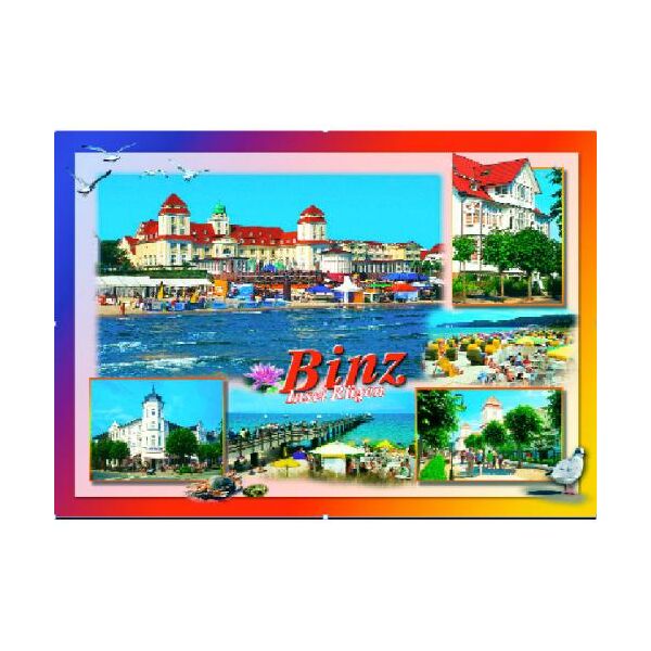 Binz auf Rügen Postkarten Motive 029