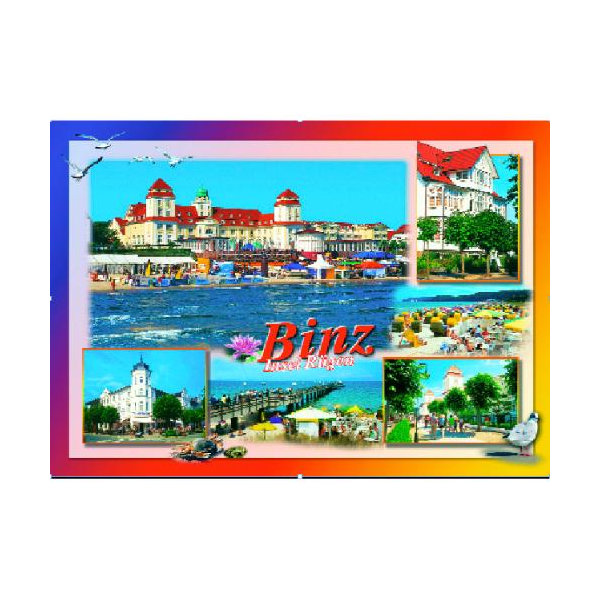 Binz auf Rügen Postkarten Motive 029