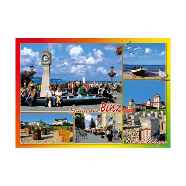 Binz auf Rügen Postkarten Motive 030