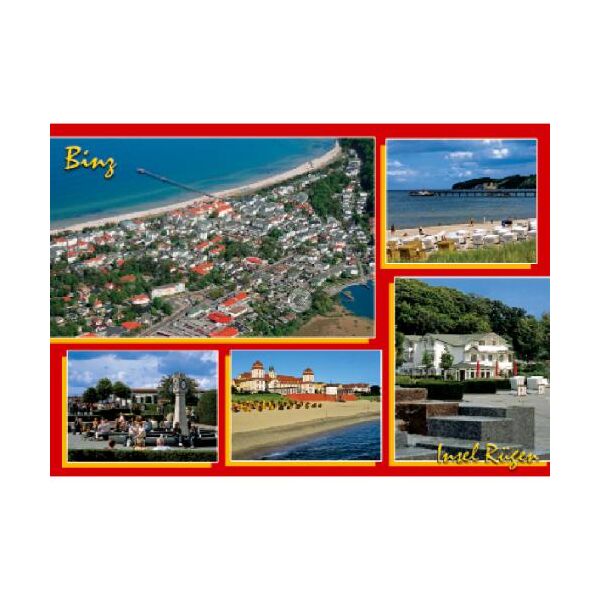 Binz auf Rügen Postkarten Motive 031