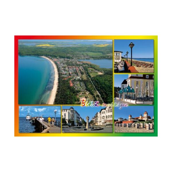 Binz auf Rügen Postkarten Motive 034