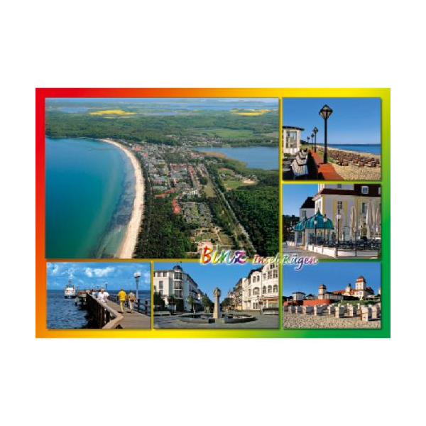 Binz auf Rügen Postkarten Motive 034