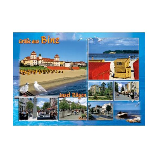 Binz auf Rügen Postkarten Motive 035