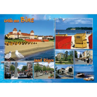 Binz auf Rügen Postkarten Motive 035