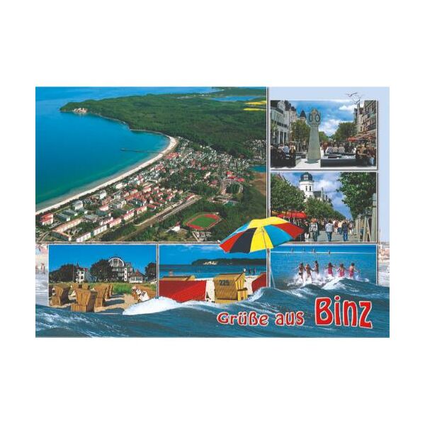 Binz auf Rügen Postkarten Motive 042