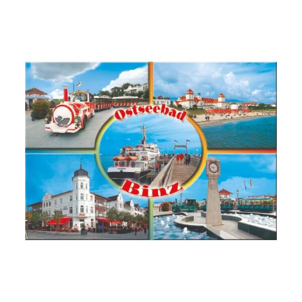 Binz auf Rügen Postkarten Motive 044