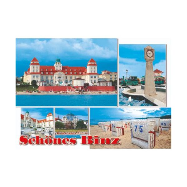 Binz auf Rügen Postkarten Motive 045