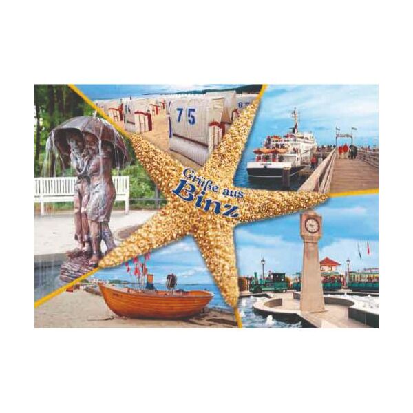 Binz auf Rügen Postkarten Motive 051