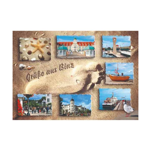 Binz auf Rügen Postkarten Motive 052