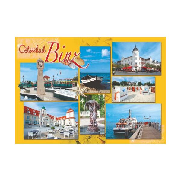 Binz auf Rügen Postkarten Motive 054