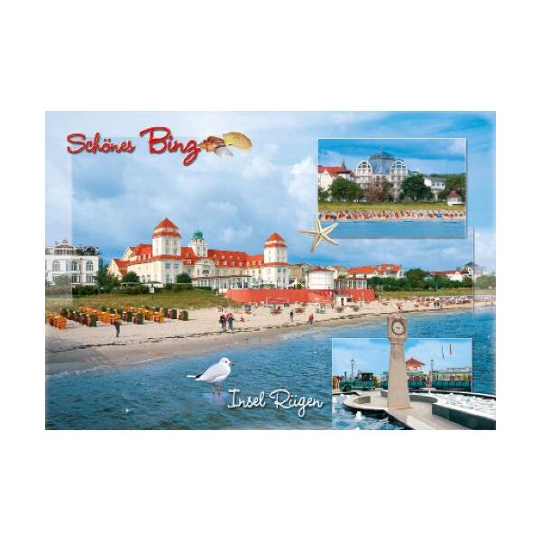 Binz auf Rügen Postkarten Motive 055