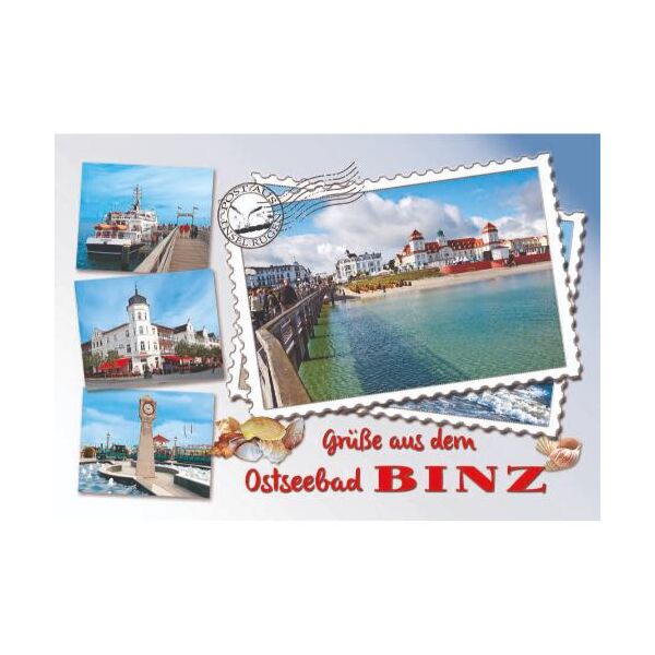 Binz auf Rügen Postkarten Motive 058
