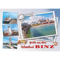 Binz auf Rügen Postkarten Motive 058
