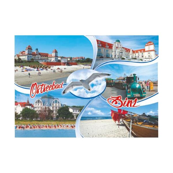 Binz auf Rügen Postkarten Motive 059