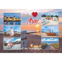 Binz auf Rügen Postkarten Motive 060