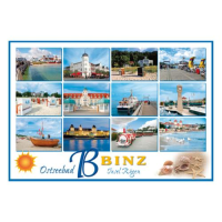 Binz auf Rügen Postkarten Motive 061