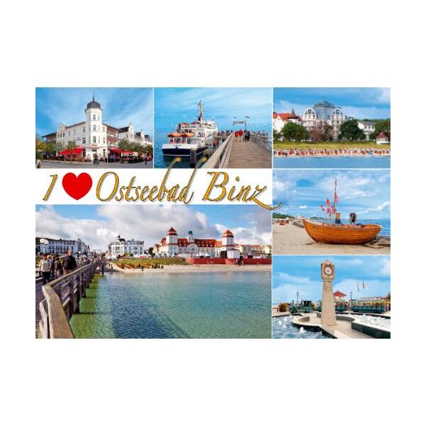 Binz auf Rügen Postkarten Motive 062