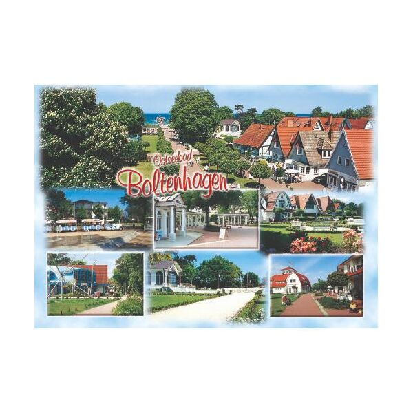 Ostseebad Boltenhagen Postkarte Ansichtskarte Motive 030 Kurpark