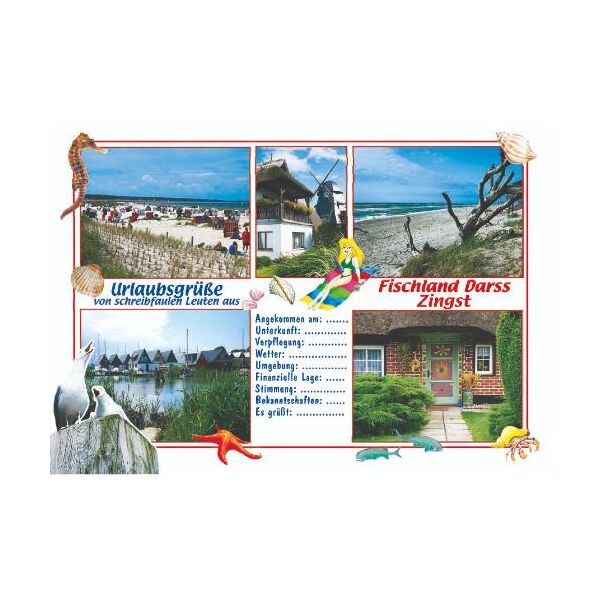 Fischland-Darß-Zingst Postkarten Motive 059