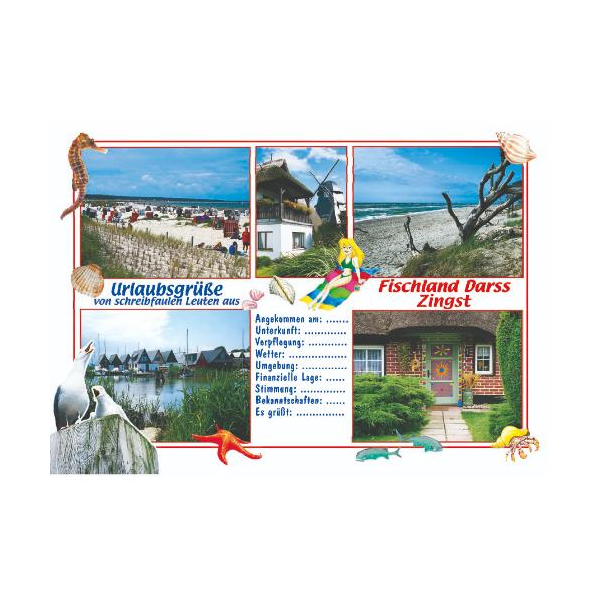 Fischland-Darß-Zingst Postkarten Motive 059