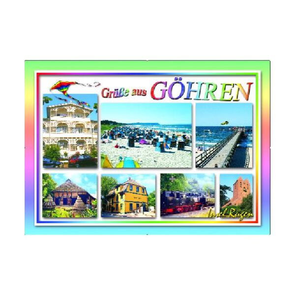 Göhren auf Rügen Postkarten Motive 012