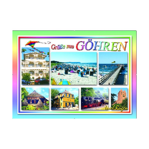 Göhren auf Rügen Postkarten Motive 012