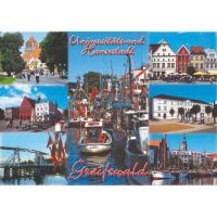 Greifswald Postkarte Universitätsstadt und...