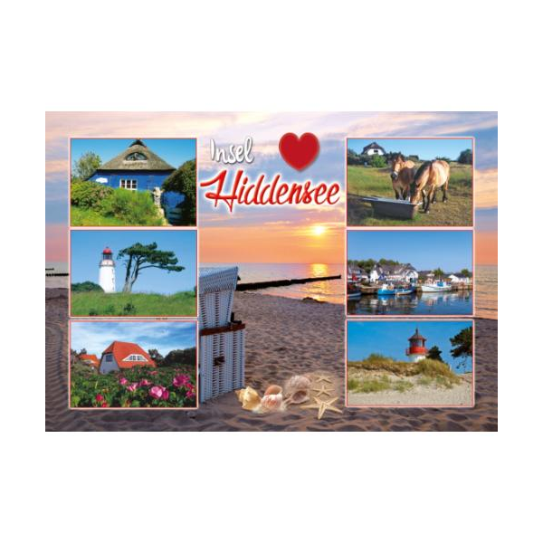 Hiddensee Postkarten Motive 056