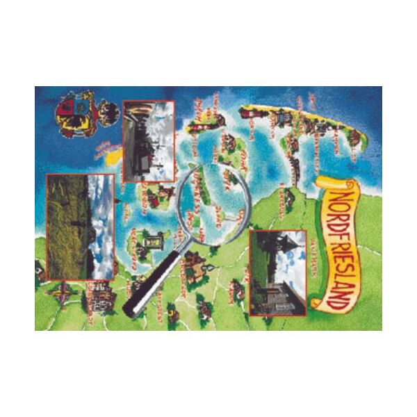 Hallig Oland Postkarten Motive 001