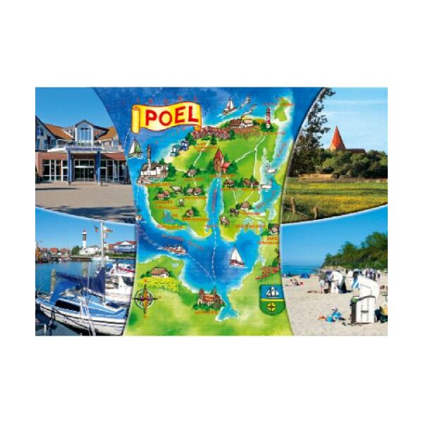 Insel Poel Postkarten Motive 070