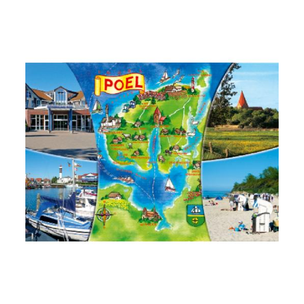 Insel Poel Postkarten Motive 070