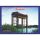 Karnin auf Usedom Postkarte Ansichtskarte Motive 001 Eisenbahnhubbrücke
